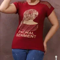 تیشرت طرح گیسو کد ۱۱۹