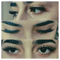 مژه موقت ،لیفت مژه و ابرو، بافت