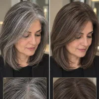 پوشش تخصصی موهای سفید با بهترین مواد