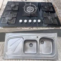 گاز صفحه ای و سینک