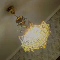 لوستر شیش شاخه|لوستر و چراغ آویز|قزوین, |دیوار