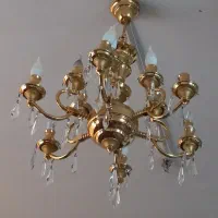 لوستر ستاره طلایی