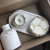 ساخت وسایل سنگ مصنوعی و شمع|صنایع دستی و سایر لوازم تزئینی|مرودشت, ژیان|دیوار