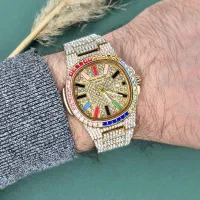 ساعت پتک فیلیپ فول نگین با گارانتی/ رنگ ثابت