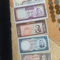 فروش یکجا کلکسیونی اسکناس وسکه عتیقه|کلکسیون سکه، تمبر، اسکناس|خمینیشهر, |دیوار