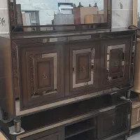 فروش استثنایی آینه کنسول میز تیوی|بوفه، ویترین، کنسول|کرج, احدآباد|دیوار