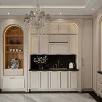 کاغذدیواری،کناف،پارکت،اجراکافه