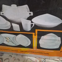 چینی پردیس ۱۲نفره نو|ظروف سرو و پذیرایی|رودهن, |دیوار