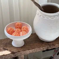 شمع پاییزی  طبیعی و خوش رنگ نارنگی|صنایع دستی و سایر لوازم تزئینی|اهواز, رسالت|دیوار