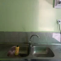 سینک ۲ لگن به همراه شیر