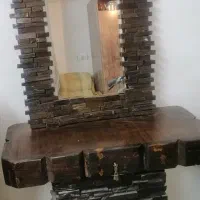 اینه قدی چوبی با پایه (سنتی)