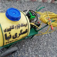 سمپاش فرغونی با مخزن و شلنگ|ماشین‌آلات صنعتی|ساری, |دیوار