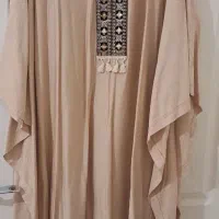 مانتو عبایی بلند پوشیده (نو)