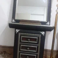 آیینه شمعدونی در حد نو
