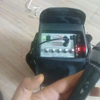 مینی امپلی فایر همراه باطریش خرابه به برق درسته