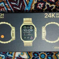 ساعت هوشمند طلایی