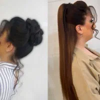 شنیون فقط ۳۵۰تا450