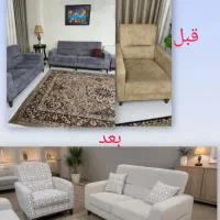 تعمیرات تخصصی مبلمان (تغیر مدل تعویض ابر و پارچه)