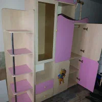 کمد لباس کودک همراه بوفه دوتیکه