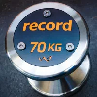 دمبل فلزی رکورد 5 تا 100 کیلو