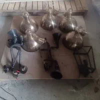 چراغ به همراه لامپ|لوستر و چراغ آویز|تهران, قیطریه|دیوار