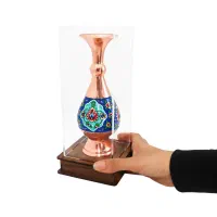 پک هدیه گلدان و بشقاب مسی|صنایع دستی و سایر لوازم تزئینی|قم, صفائیه|دیوار