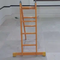 یکی کوسن و پله تاشو آلمینیومی درحدنو|رختخواب، بالش، پتو|بندرعباس, |دیوار