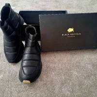 نیم بوت چرم اصل بلک بوفالو  ،سایز ۴۰/۴۱ زنانه نونو|کیف، کفش، کمربند|قم, چهل درخت|دیوار