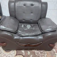 مبل نه نفره خلبانی دست دوم با قیمت مناسب|مبلمان خانگی و میز عسلی|خمینی‌شهر, |دیوار