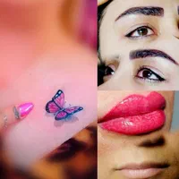 مدل تتو بدن شیدینگ لب خط چشم حرفه ای تضمینی بانوان|خدمات آرایشگری و زیبایی|تهران, پونک|دیوار