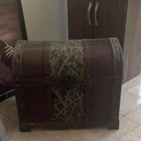صندوقچه چوبی و چرمی