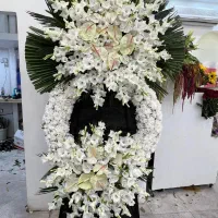 تاج گل ختمی و مناسبتی|خدمات پذیرایی، مراسم|رباطکریم, رباطکریم|دیوار