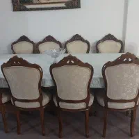 مبل9نفره ومیزناهارخوری 10نفره