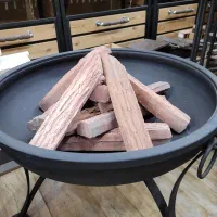 فروش ویژه هیزم نسوز شومینه و باربیکیو با تنوع بالا