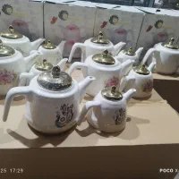 کتری قوری سرامیک|قوری، کتری، قهوه‌ساز دستی|مشهد, خواجه ربیع|دیوار