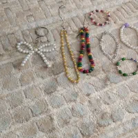 فروش انواع دستبند آویز گوشی  انگشتر