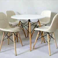 میز و صندلی ناهارخوری  غذاخوری چهار نفره پارچه ای|میز و صندلی غذاخوری|کرج, گلشهر|دیوار