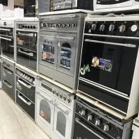 اجاق گاز صفحه شیشه و استیل مدل مدرن/نگین پارس/تکنو