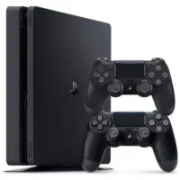 ps4 اسلیم یک ترا اکانتی با دو دسته اصلی