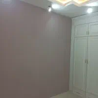 نقاشی ساختمان در و پنجره