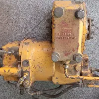 گیربکس کامل بیل مکانیکی چرخ لاستیکی