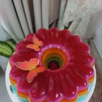 ژله رنگین کمانی