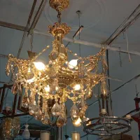 لوستر سلطنتی برنجی اقساطی