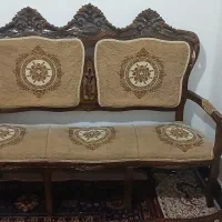 مبل سلطنتی۹نفره چوب گردو|مبلمان خانگی و میز عسلی|مرند, |دیوار