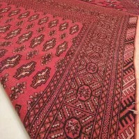 فرش دستباف ۹ متری ترکمن قدمتدار|فرش|پردیس, فاز ۴|دیوار