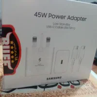 فروش شارژر سامسونگ اصل پلمپ شرکتی 45 وات