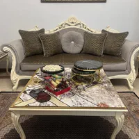 مبلمان 7 نفره و میزناهارخوری6 نفره و بوفه و عسلی|مبلمان خانگی و میز عسلی|تهران, هروی|دیوار