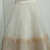 لباس عروس دخترانه ۵ تا ۸ سال قد لباس ۸۶