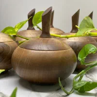 ظروف چوبی دستساززیباوخاص|ظروف سرو و پذیرایی|شهریار, شهرک بهاران (ویره)|دیوار