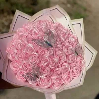 دسته گل های روبانی|گل مصنوعی|یاسوج, |دیوار